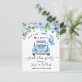 2023年おもしろいクラス卒業パーティーでドライブ 案内ポストカード (スタンド正面)