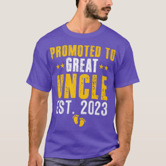 2023年おもしろい間もなく素晴らし伯父に昇進する Tシャツ
