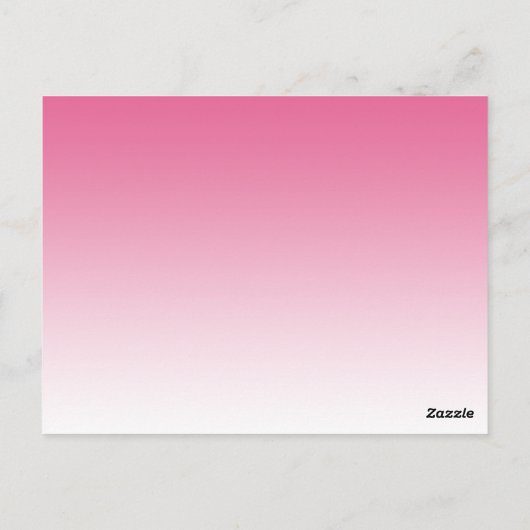 2023年かわいいピンクのクラス卒業写真ありがとう ポストカード (裏面)