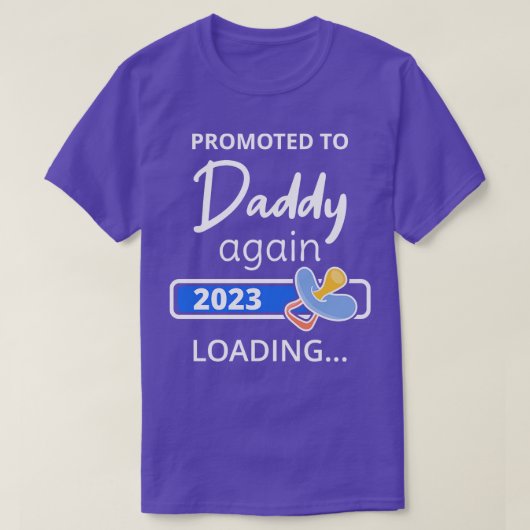 2023年に再びDaddyに昇格Loading I Tシャツ (デザイン正面)