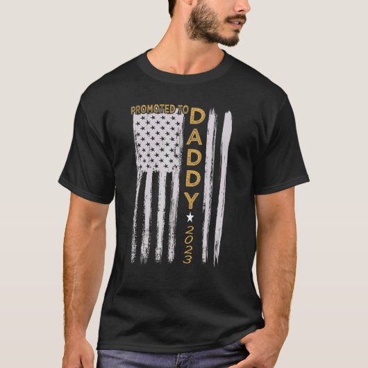 2023年に初めて新しい父親に昇進 Tシャツ (正面)