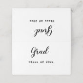 2023年のお祝いの卒業生n追加 プレイスカード (外部開封)