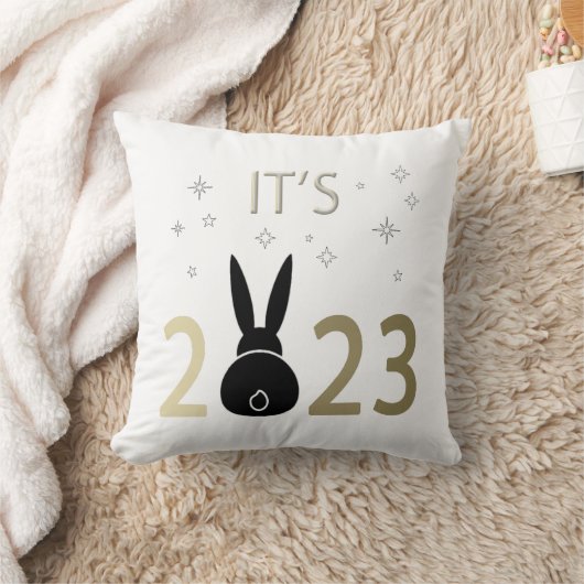 2023年のウサギだ クッション (ブランケット)