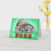 2023年のカード カード (黄色い花)