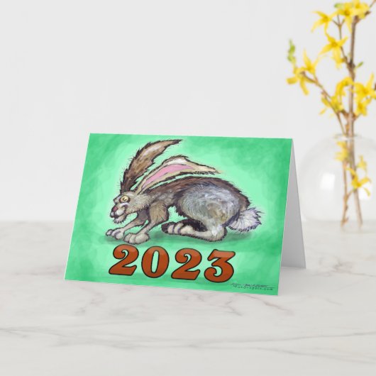 2023年のカード カード (黄色い花)