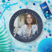 2023年のクラス写真卒業パーティー ペーパープレート (パーティー)