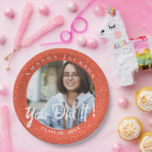 2023年のクラス写真卒業パーティー ペーパープレート (パーティー)