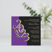 2023年のクラスGrad Purpleと金ゴールド招待状 招待状 (スタンド正面)