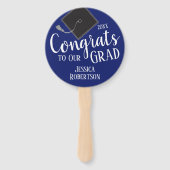 2023年のグラードクラスのフォトハンドファンへのおめでとう ハンドファン (正面)