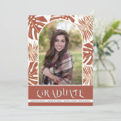 2023年のテラコッタ熱帯クラス写真卒業 案内状 (スタンド正面)