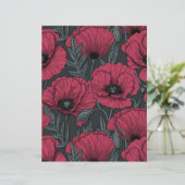 2023年のビバマゼンタ色のポピー (スタンド正面)