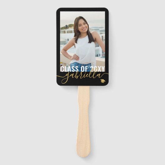 2023年のフォトモノグラム名卒業クラス ハンドファン (正面)