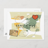 2023年の世界はがき日 ポストカード (正面/裏面)