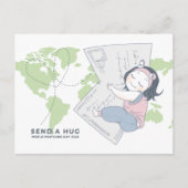 2023年の世界はがき日 ポストカード (正面)