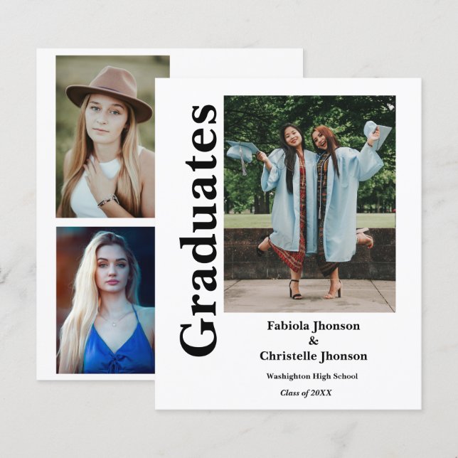 2023年の予算クラスの兄弟姉妹2回卒業 (正面/裏面)