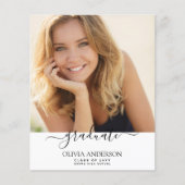 2023年の予算クラス白写真卒業 (正面)