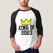 2023年の国王 Tシャツ (正面)
