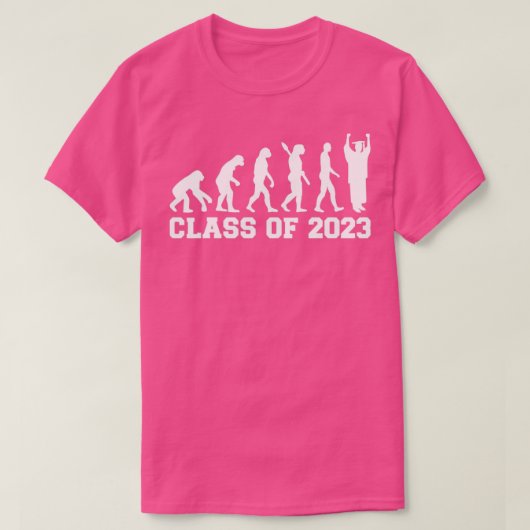 2023年の大学院進化のクラス Tシャツ (デザイン正面)