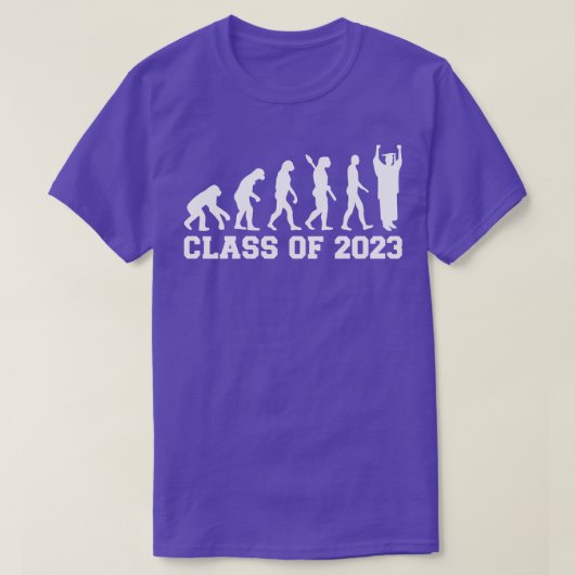 2023年の大学院進化のクラス Tシャツ (デザイン正面)