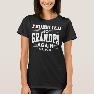 2023年の妊娠アナウンスで再びおじいちゃんに昇進 Tシャツ