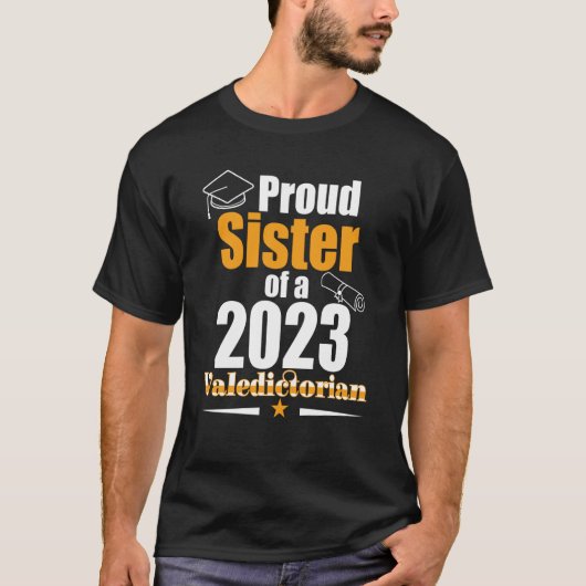 2023年の姉誇りを持った家グラデーション Tシャツ (正面)