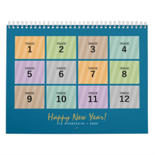 2023年の家族の写真カスタムを作成する カレンダー