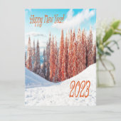 2023年の年賀状 (スタンド正面)