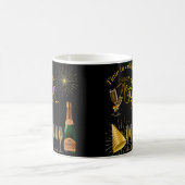 2023年の新年を祝う時間 コーヒーマグカップ (中央)