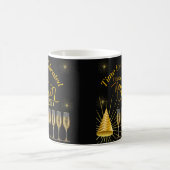 2023年の新年を祝う時間 コーヒーマグカップ (中央)