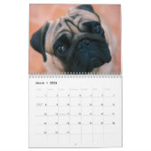 2023年の新年を迎える動物たち カレンダー (3月 2026)