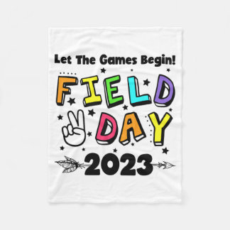 2023年の日ゲームを始める子供たち男の子の女の教え子 フリースブランケット