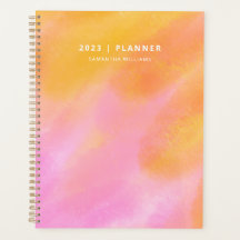 2023年の未加工の週カラフル間水彩