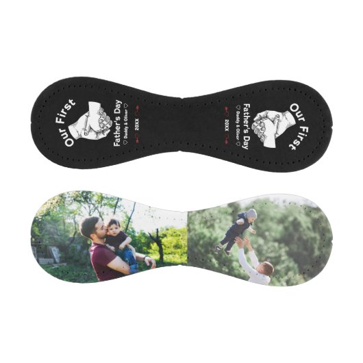 2023年の父の日の最初の写真カスタム写真 野球ボール (パネル)