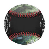 2023年の父の日の最初の写真カスタム写真 野球ボール (正面)
