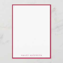 2023年の色： Vivaマゼンタパーソナライズされた エンクロージャーカード