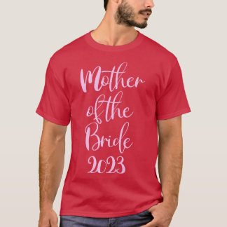 2023年の花嫁の母が結婚する Tシャツ