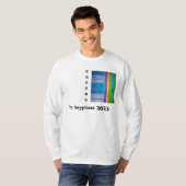 2023年の非常に陽気な新年の色Tシャツ Tシャツ (正面フル)