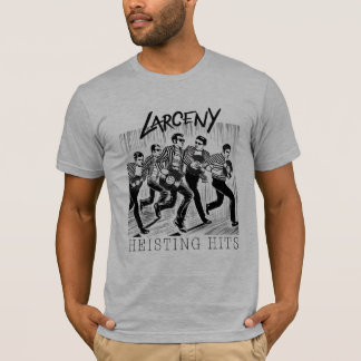 2023年のLarceny 2023年のハイスティングヒットレトロプリント Tシャツ