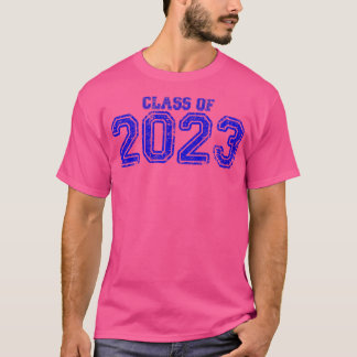 2023年のVarsity Blueクラス Tシャツ