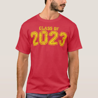 2023年のVarsity Yellowクラス Tシャツ