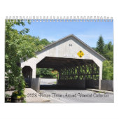 2023年のVermontカレンダーのまわりにからの写真 カレンダー (カバー)