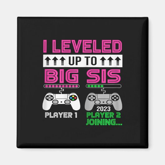 2023年までビッグシスター2023に昇格 マグネット (正面)