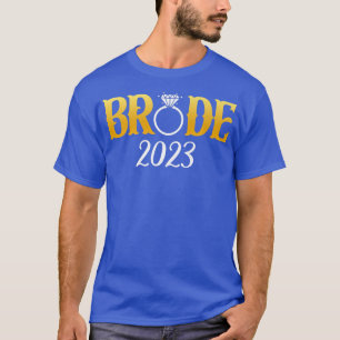 2023年ウェディングまたはバチェラーパーティーのための花嫁 Tシャツ