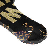 2023年エレガント初めのお祝い、金ゴールドグリッター カッティングボード (角)