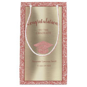 2023年エレガント卒業おめでとうございます スモールペーパーバッグ (正面)