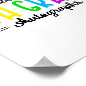 2023年オートグラフ4年卒業 ポスター (角)