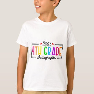 2023年オートグラフ4年卒業 Tシャツ