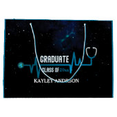 2023年カスタムのナースクラス ラージペーパーバッグ (裏面)