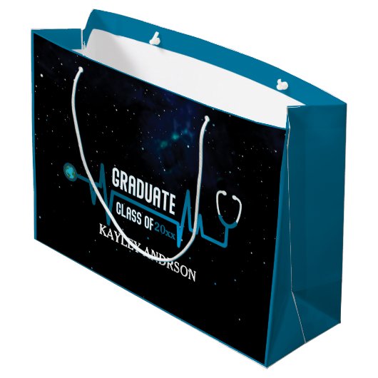 2023年カスタムのナースクラス ラージペーパーバッグ (裏面アングル)
