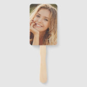 2023年カスタム金ゴールドブラック大学院写真クラス ハンドファン (裏面)